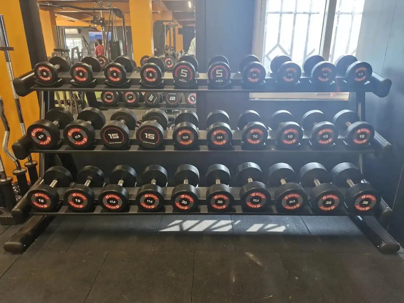 Trikara Health Club cardio deck