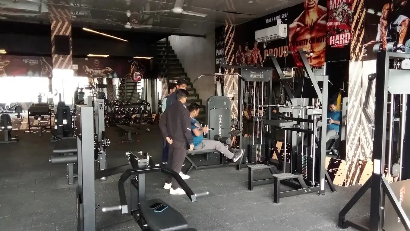 Fitness Factory cardio deck