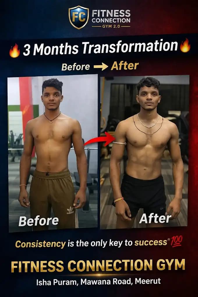 FITNESS CONNECTION GYM MEERUT cardio deck