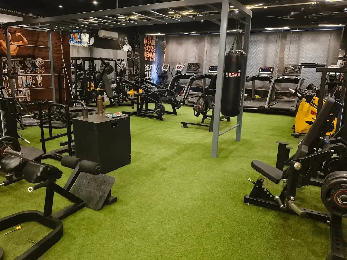 Fitness Factory main floor
