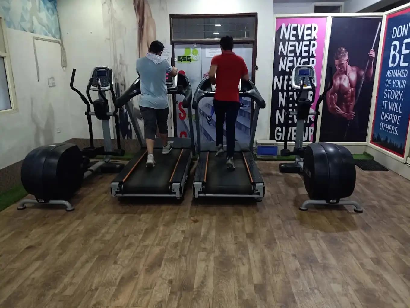 Go Strong Gym free weights