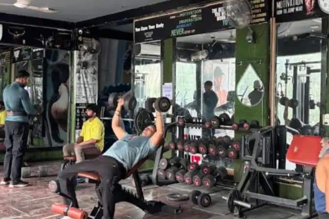 Fitness Point Dude 20 l Gym in Shahbad Dairy free weights