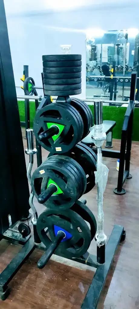 EQUINOX GYM free weights