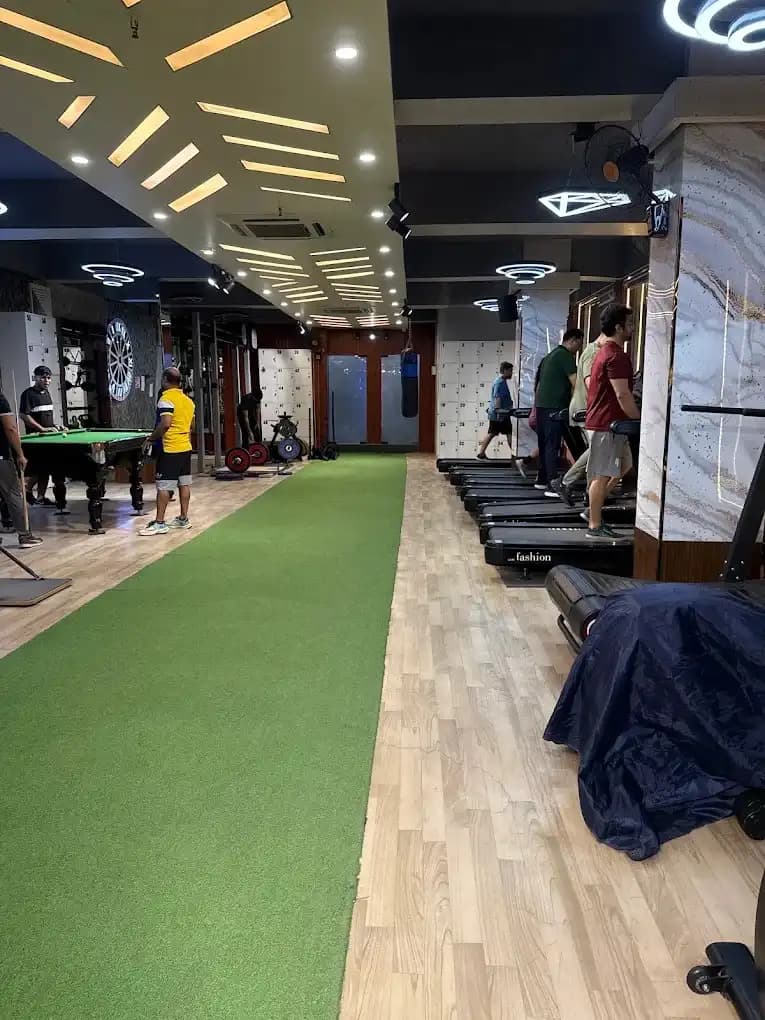 EFC Gym changing rooms