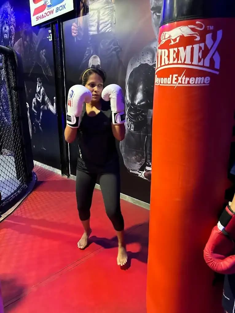 Shadow Box Top Boxing Coaching in Powai with Kickboxing MMA main floor