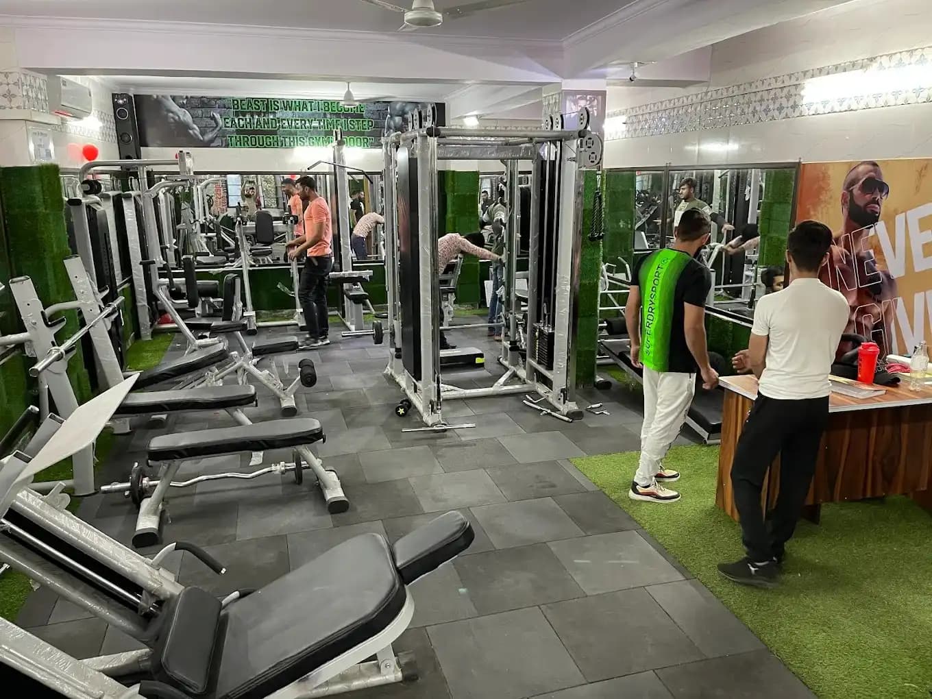 Grow More Fitness Club main floor