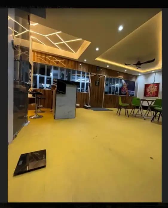Core fitness gym studio changing rooms