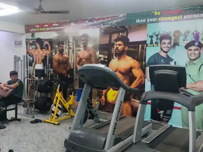BAJRANG GYM changing rooms
